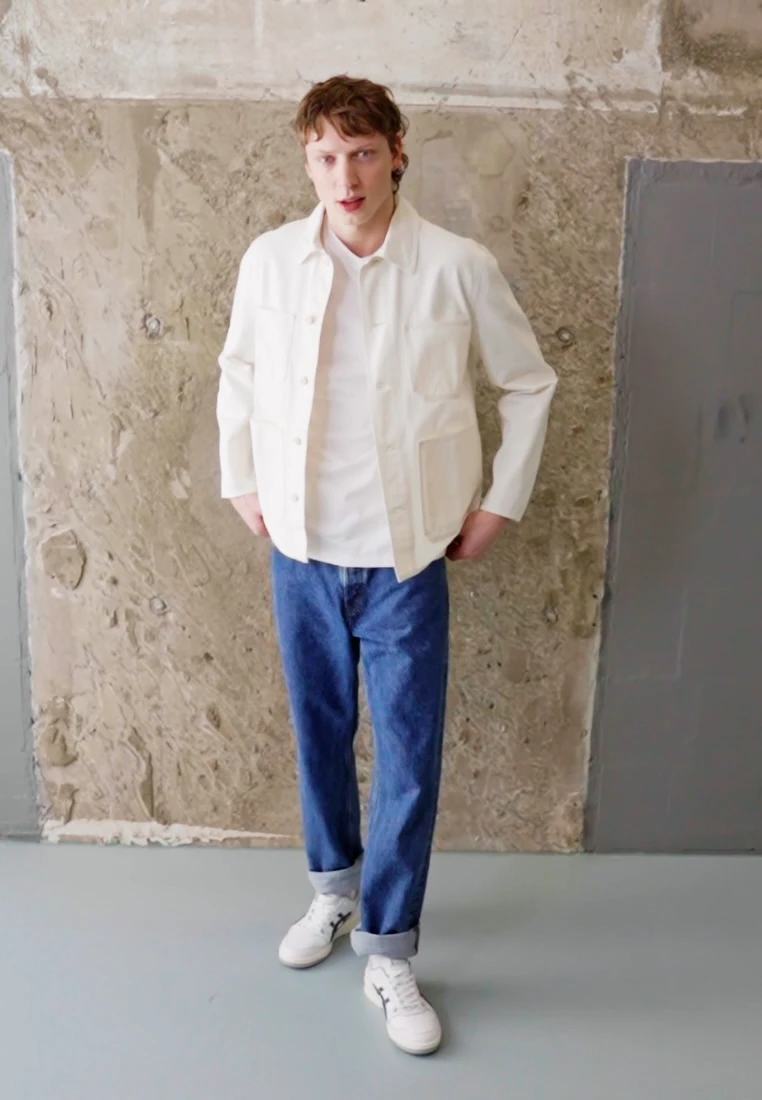 ASICS SportStyle EX89 UNISEX - Sneaker Low - White/grand Shark 2 ASICS SportStyle EX89 UNISEX - Sneaker Low - White/grand Shark – Bild 2