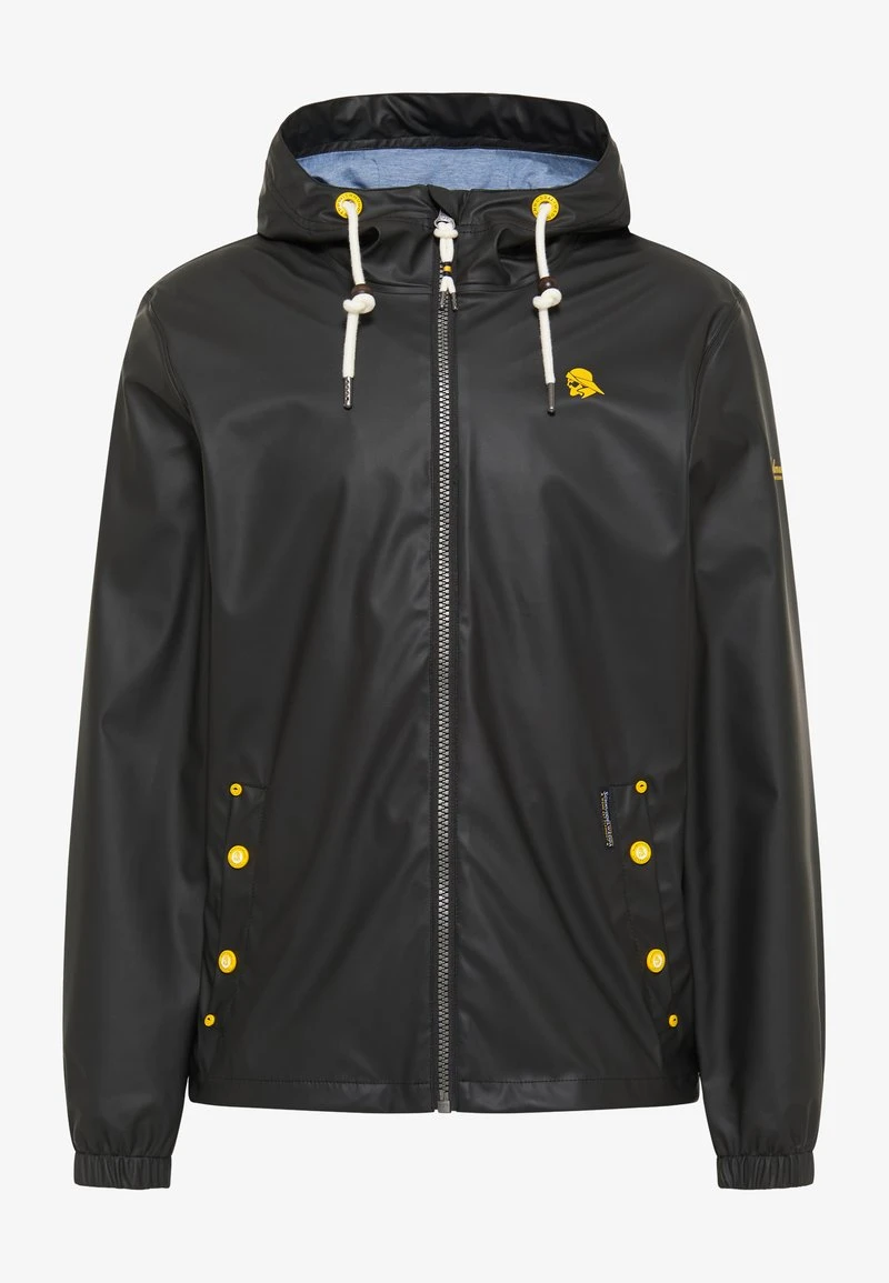 Schmuddelwedda Regenjacke / Wasserabweisende Jacke - Schwarz 5 Schmuddelwedda Regenjacke / Wasserabweisende Jacke - Schwarz – Bild 5