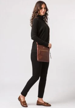 KNOOK - Umhängetasche - Vintage Cognac -Friboo Verkauf Geschaft 014b5f064e864939b7b7773bce1e1003 1