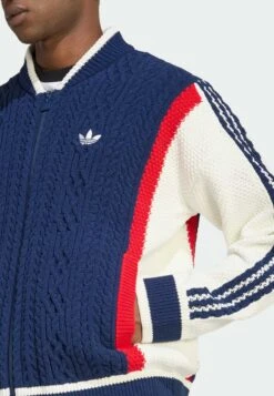 Adidas Originals WICONS - Strickjacke - Night Indigo Off White Better Scarlet -Friboo Verkauf Geschaft 028309c72f4f4fc6873e41af26dcb91b