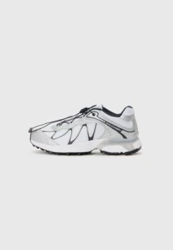 XT WHISPER UNISEX - Trainers - White/silver-coloured/dark Navy