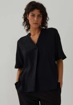 Someday KURZARM DETAIL - Bluse - Black