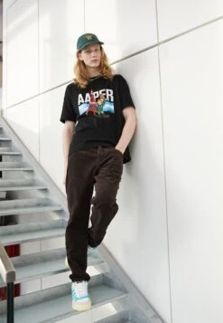 TEE - T-Shirt Print - Black -Friboo Verkauf Geschaft 046dfcce678342a3954b8a13c2c8fbeb