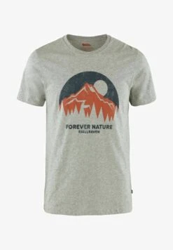 Fjällräven FOR URBAN OUTFITTERS NATURE - T-Shirt Print - Grau