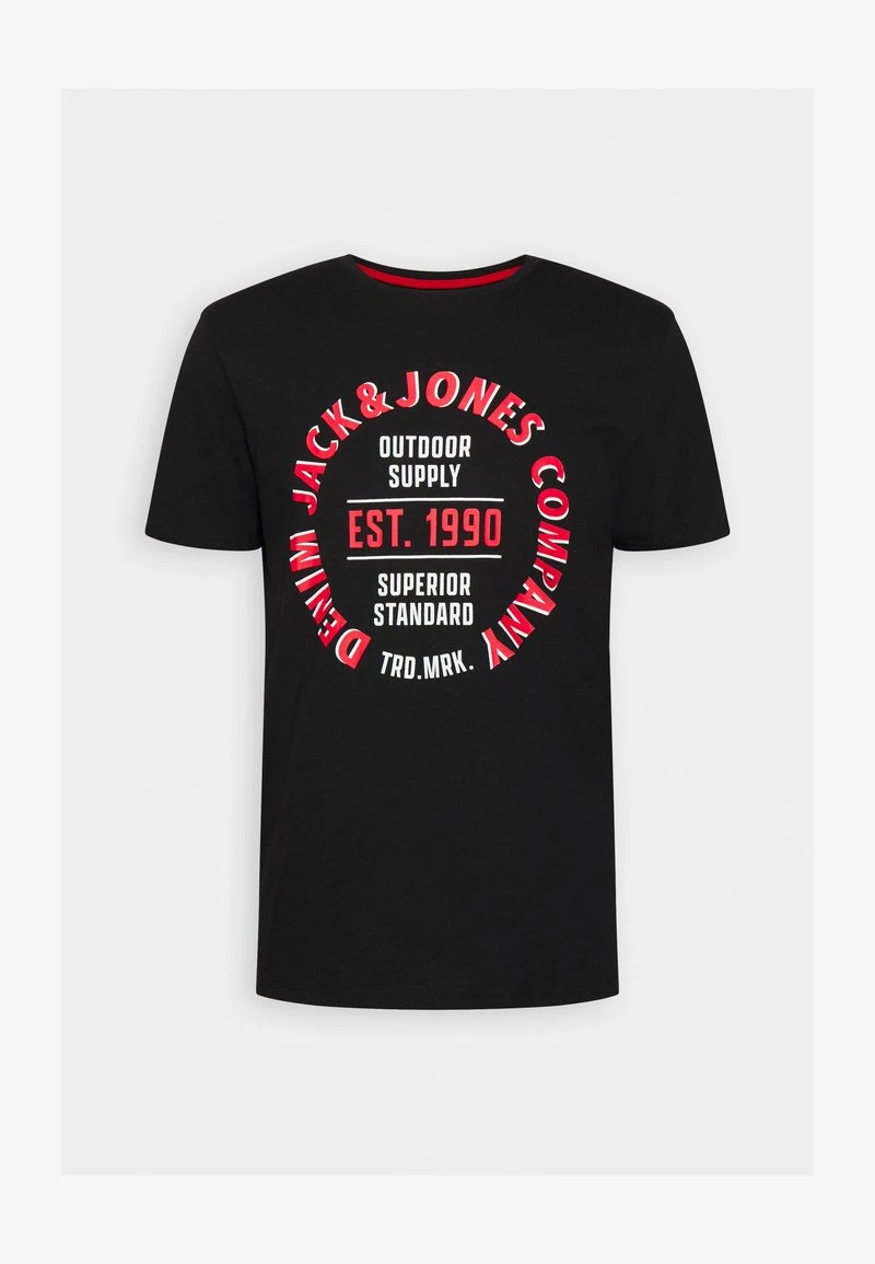 Jack & Jones JJANDY TEE CREW NECK - T-Shirt Print - Flint Stone 5 Jack & Jones JJANDY TEE CREW NECK - T-Shirt Print - Flint Stone – Bild 5