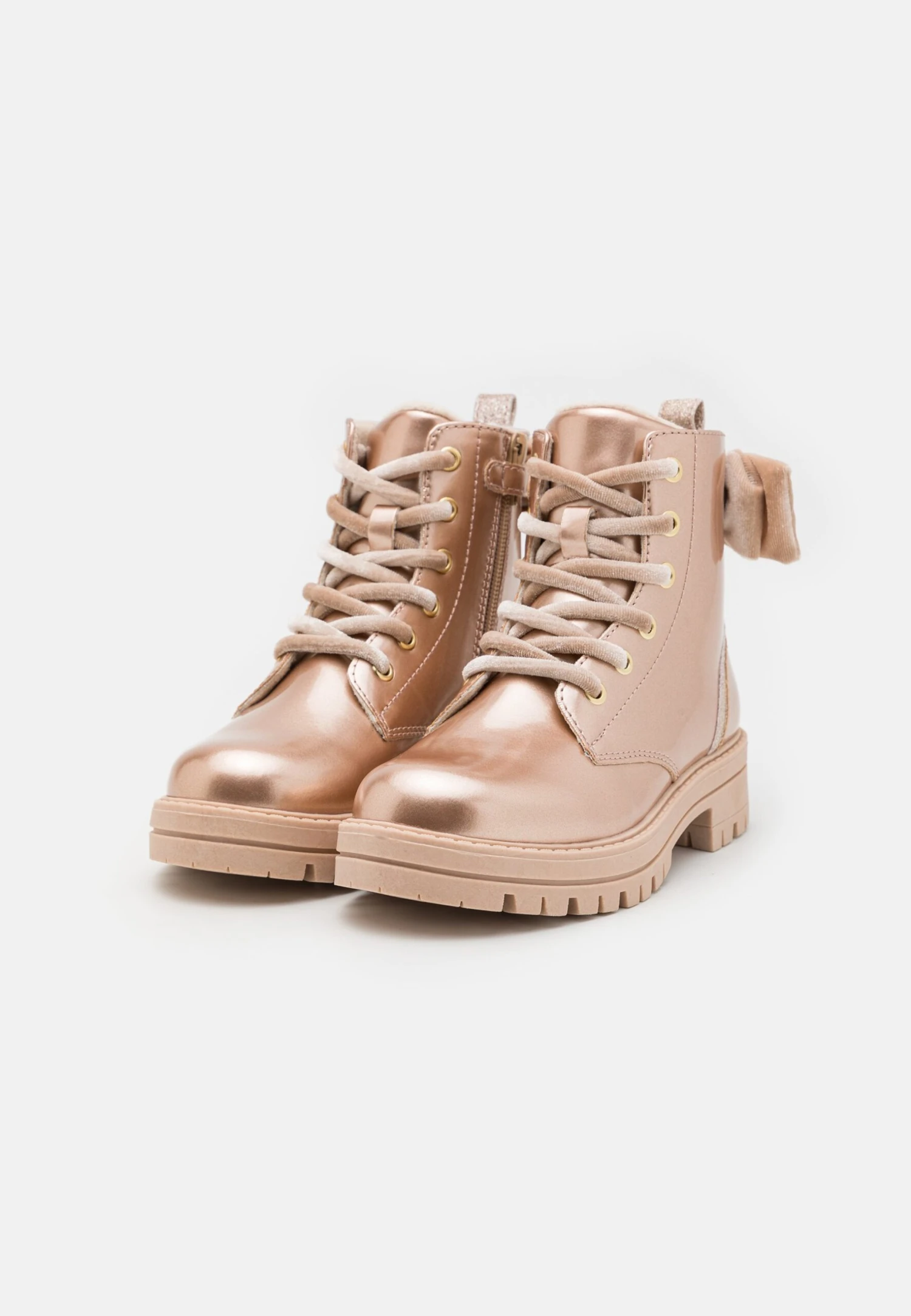 Friboo Schnürstiefelette - Rose Gold-coloured 2 Friboo Schnürstiefelette - Rose Gold-coloured – Bild 2