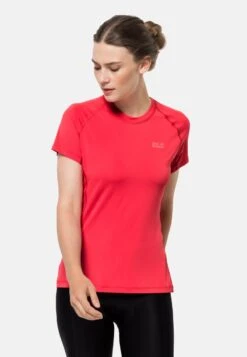 Jack Wolfskin TOURER VENT T W - Sport T-shirt - Tulip Red -Friboo Verkauf Geschaft 059aeb1dd9144f9a895b5bc130fb1cfb 1