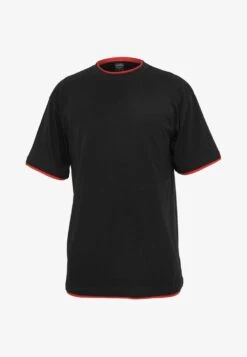 URBAN CLASSICS T-Shirt Basic - Black/red 10 URBAN CLASSICS T-Shirt Basic - Black/red -Friboo Verkauf Geschaft 06bbafc881e94d008562452e893d1de8