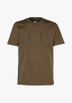 C.P. Company LARGE LOGO - T-Shirt Print - Verde