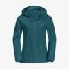 Jack Wolfskin SILVER PASS 3IN1 - Outdoorjacke - Dark Jade