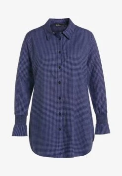 Ulla Popken Hemdbluse - Blauwe Bes 9 Ulla Popken Hemdbluse - Blauwe Bes -Friboo Verkauf Geschaft 07af5db63b0d49e6841a45436ed9c8ee