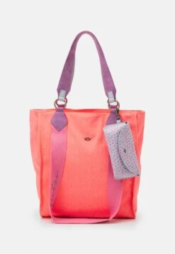 IZZY SET - Shopping Bag - Neon Mango