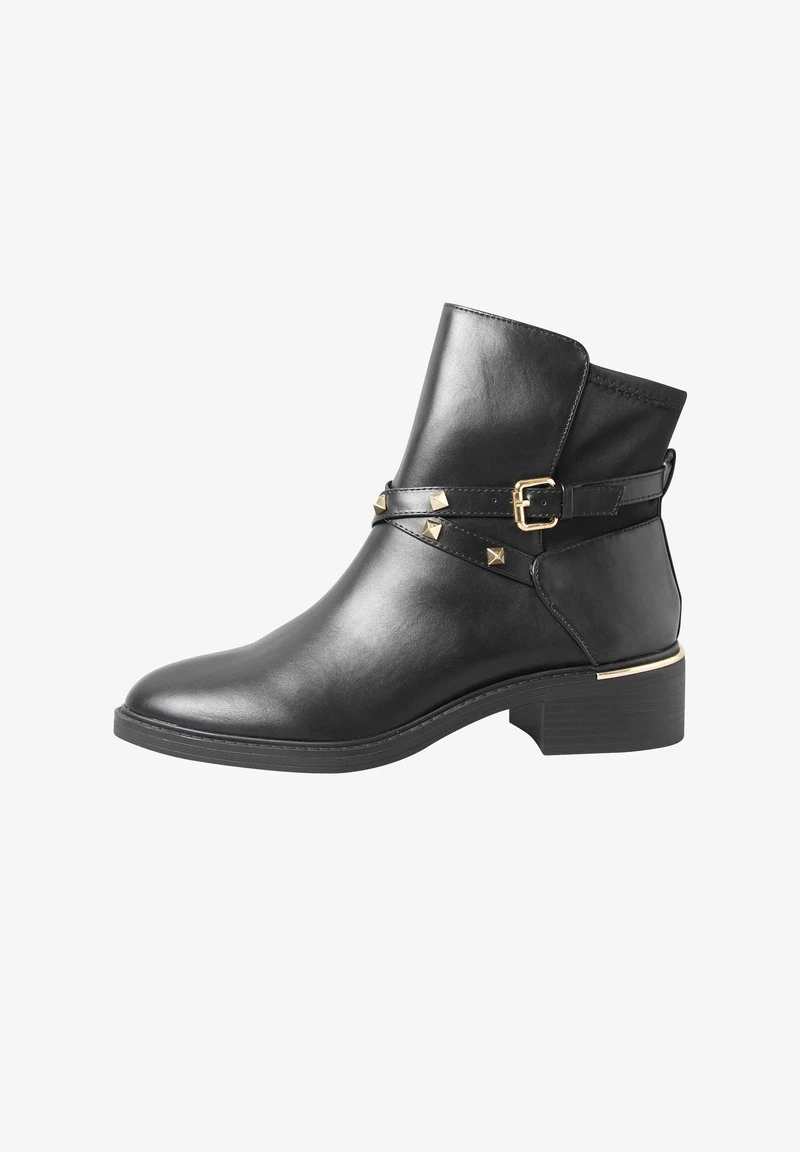 Cowboy-/Bikerstiefelette - Black 2 Cowboy-/Bikerstiefelette - Black – Bild 2