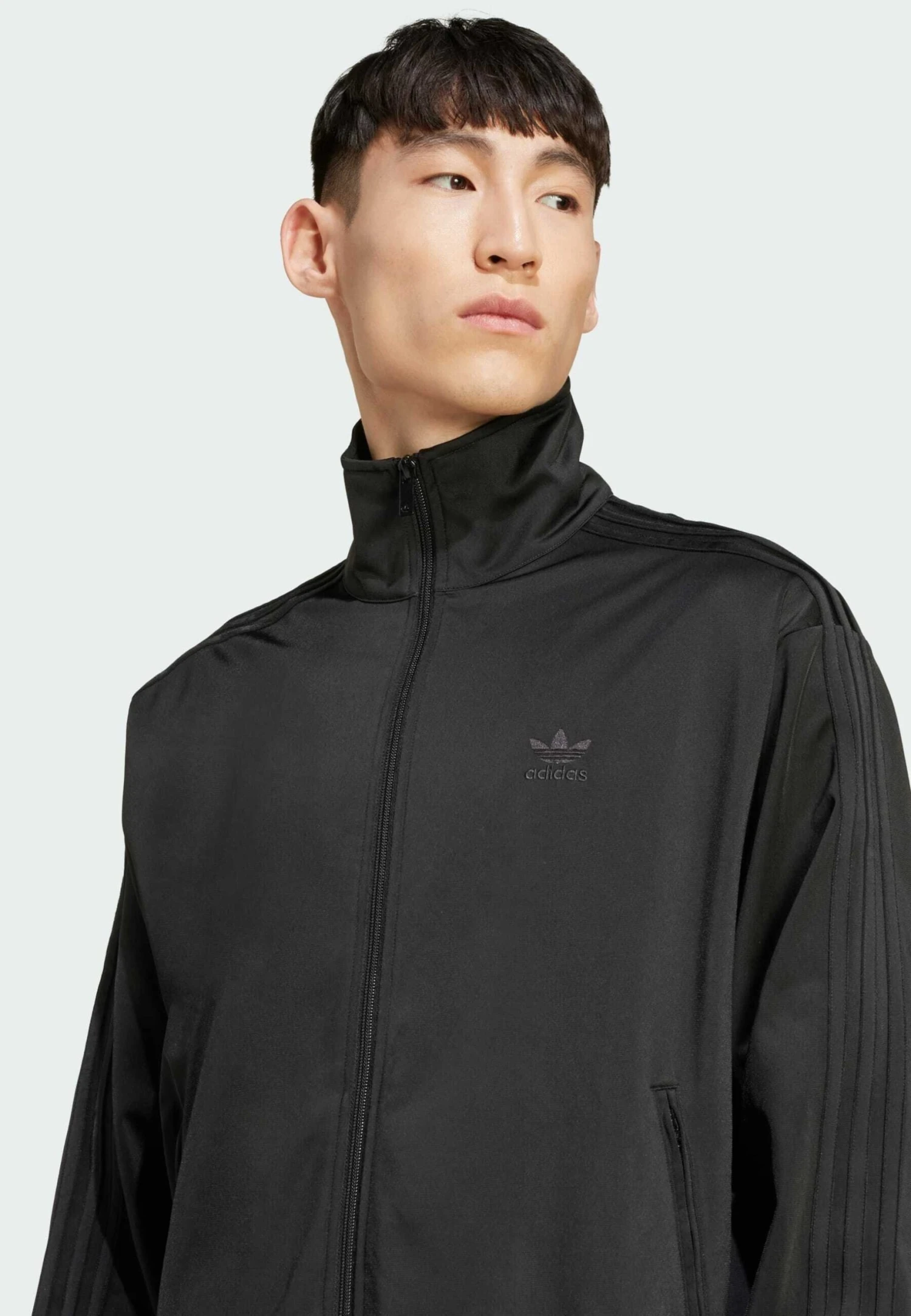 Adidas Originals FBIRD - Zip-up Sweatshirt - Black Black 3 Adidas Originals FBIRD - Zip-up Sweatshirt - Black Black – Bild 3