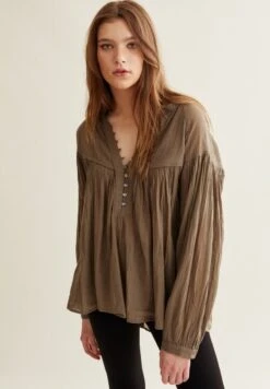 BUSH - Bluse - Dark Cargo