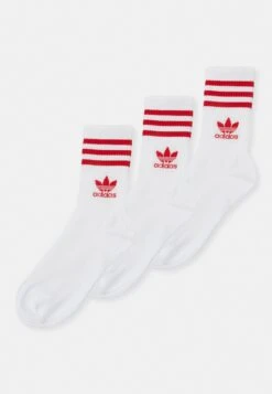 Adidas Originals CREW 3 PACK - Socks - White -Friboo Verkauf Geschaft 08a5619674ed4234b88d9609efe64c9c