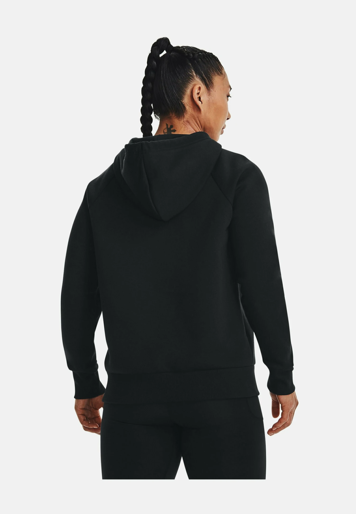 Under Armour RIVAL FLEECE - Hoodie - Black 3 Under Armour RIVAL FLEECE - Hoodie - Black – Bild 3