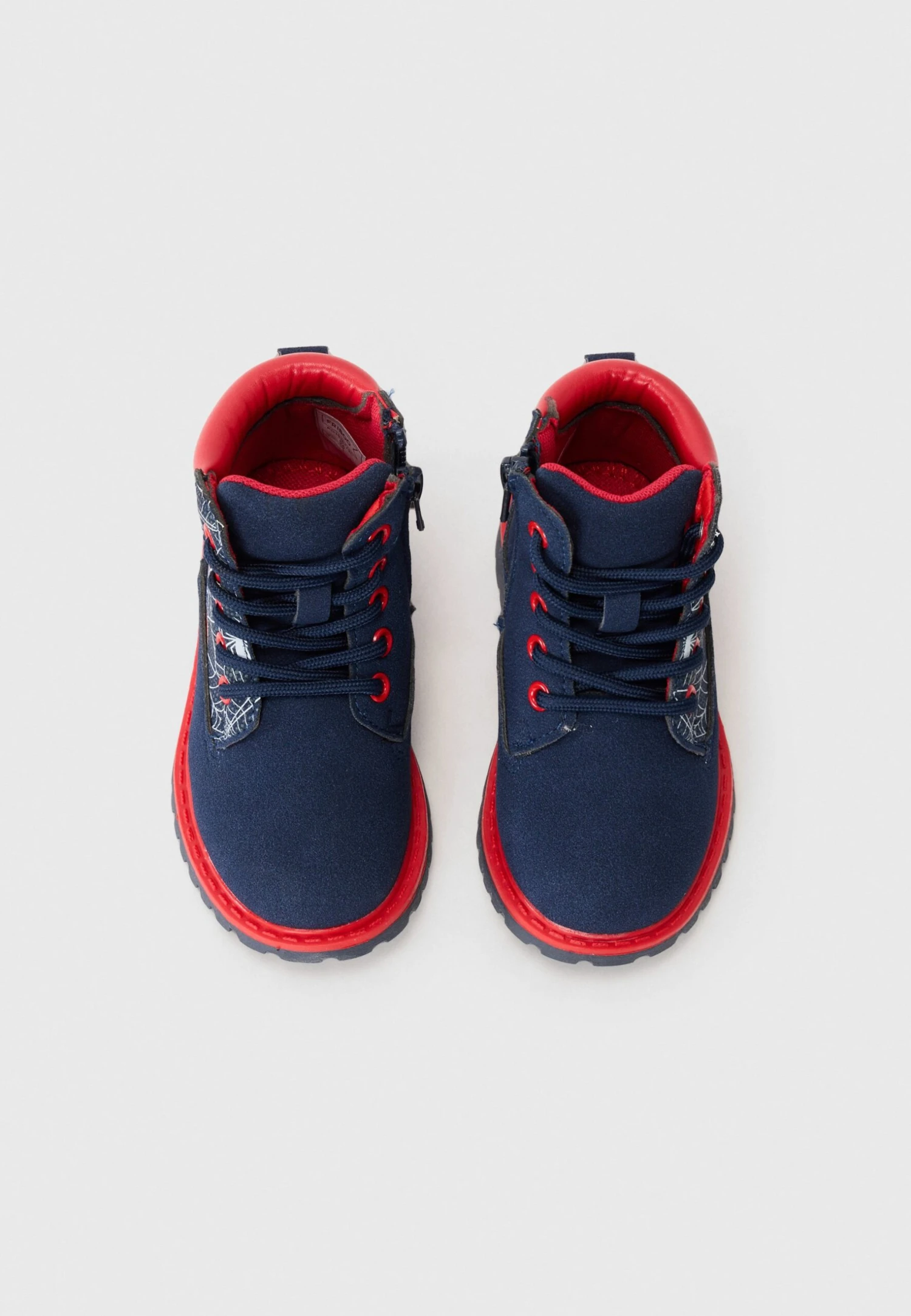 Friboo SPIDERMAN - Schnürstiefel - Dark Blue 4 Friboo SPIDERMAN - Schnürstiefel - Dark Blue – Bild 4