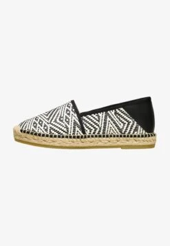 TAYLOR EP - Espadrille - Schwarz Weiß