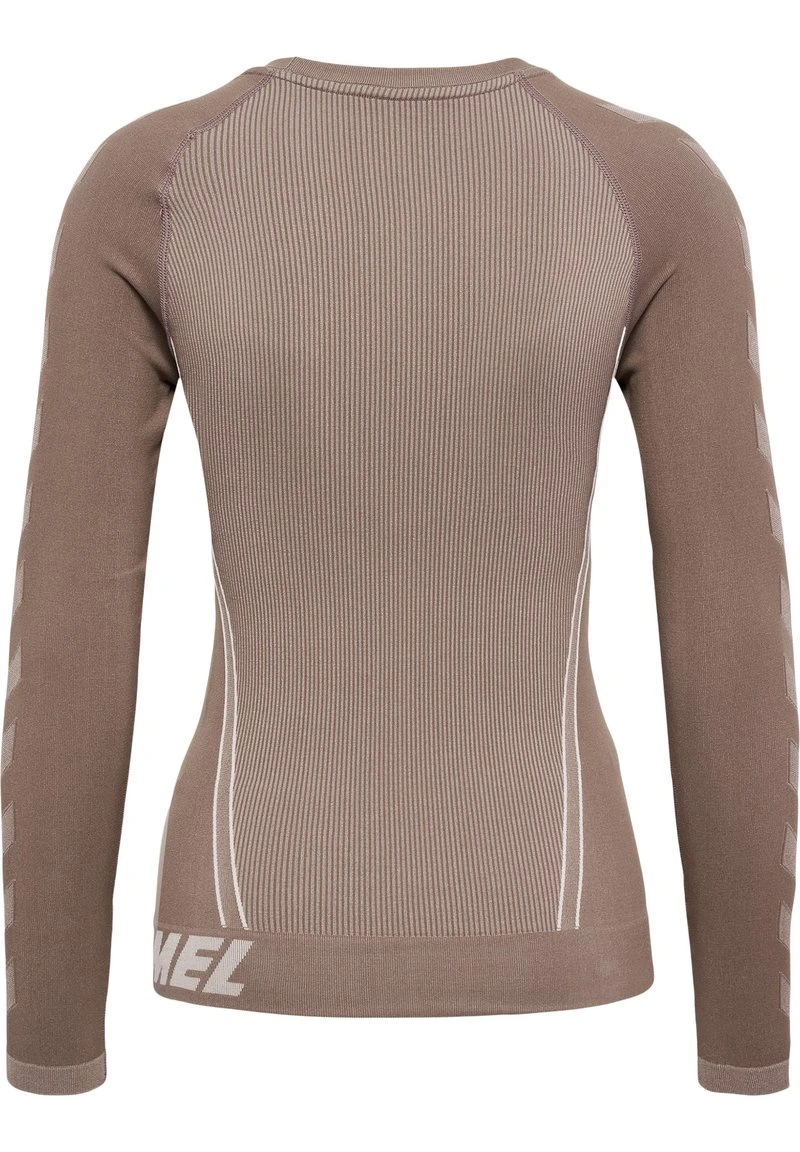 Hummel CHRISTEL SEAMLESS - Langarmshirt - Chateau Gray Driftwood Melange 6 Hummel CHRISTEL SEAMLESS - Langarmshirt - Chateau Gray Driftwood Melange – Bild 6