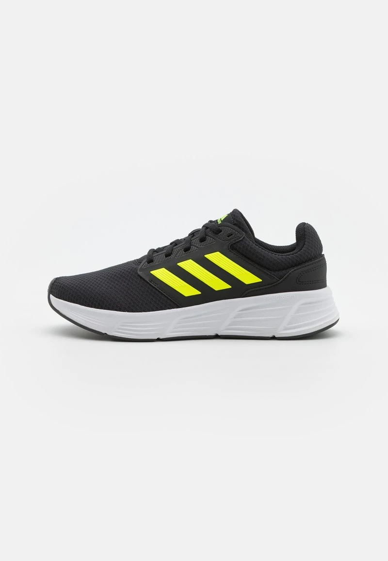 ADIDAS PERFORMANCE GALAXY 6 M - Laufschuh Neutral - Core Black/solar Yellow/carbon 1 ADIDAS PERFORMANCE GALAXY 6 M - Laufschuh Neutral - Core Black/solar Yellow/carbon