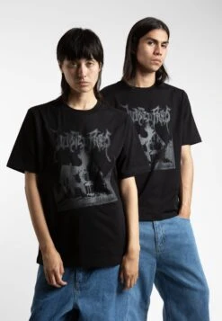 IGNITED UNISEX - Print T-shirt - Black