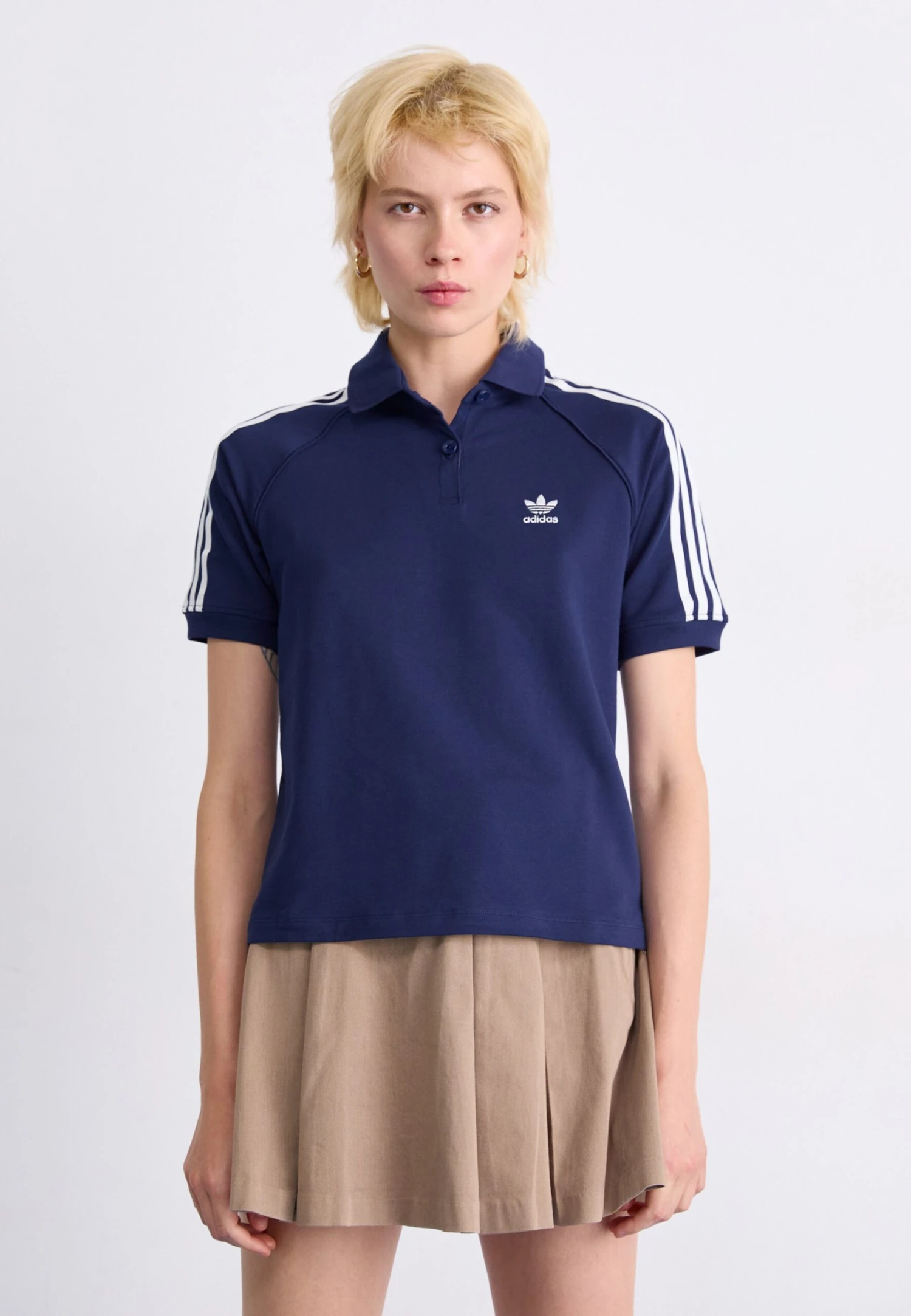 Adidas Originals Polo Shirt - Night Indigo/white 1 Adidas Originals Polo Shirt - Night Indigo/white