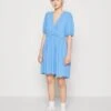 Pieces PCLUNA V NECK SHORT DRESS - Freizeitkleid - Marina
