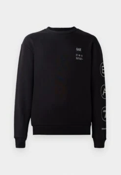 EA7 Emporio Armani TRAIN LOGO UNISEX - Sweatshirt - Black/silver-coloured 11 EA7 Emporio Armani TRAIN LOGO UNISEX - Sweatshirt - Black/silver-coloured -Friboo Verkauf Geschaft 1353ddc42fed4abbabd7b232bef735e5