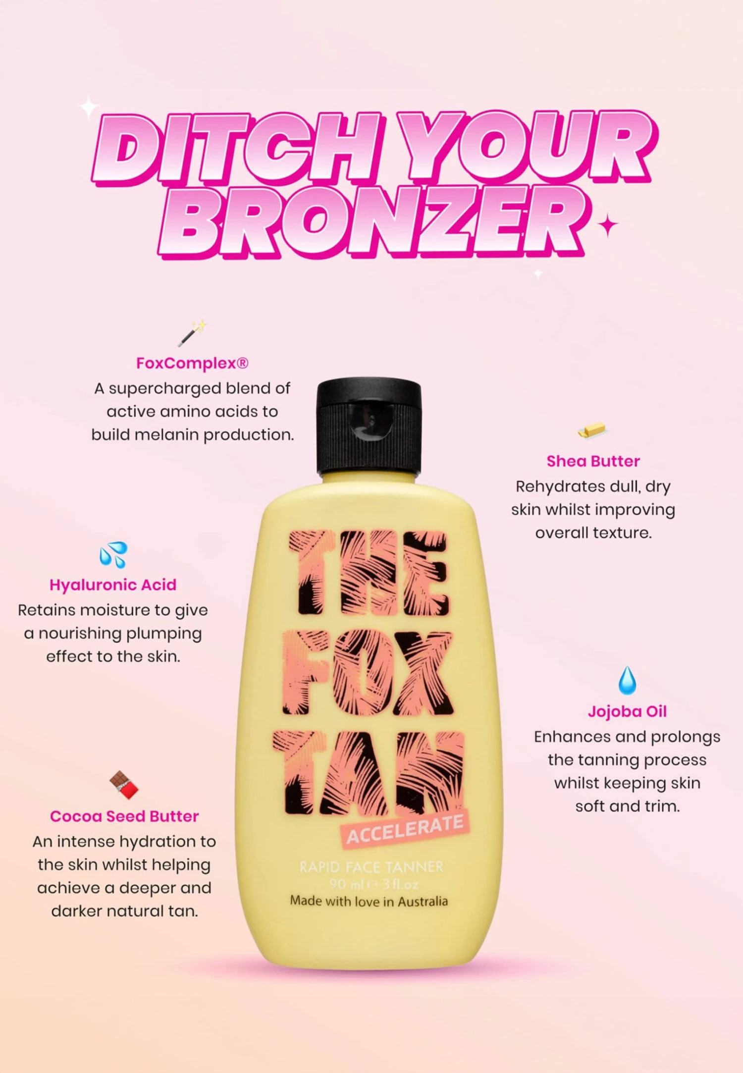 RAPID FACE TAN - Selbstbräuner 7 RAPID FACE TAN - Selbstbräuner – Bild 7