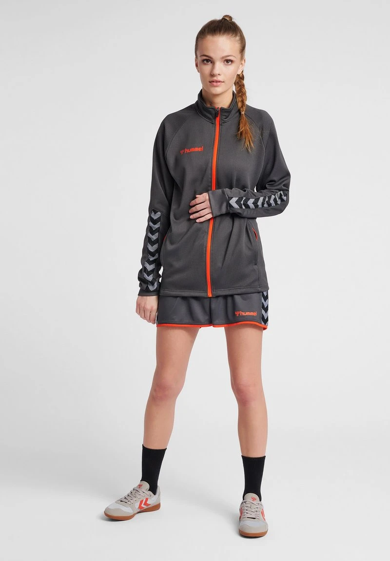 Hummel HMLAUTHENTIC - Trainingsjacke - Asphalt 2 Hummel HMLAUTHENTIC - Trainingsjacke - Asphalt – Bild 2