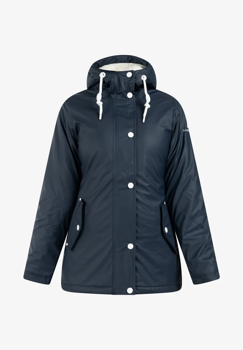 DREIMASTER REGENJACKE MIT WEBPELZFUTTER IN TEDDYOPTIK DRYMASTER - Outdoorjacke - Marine 5 DREIMASTER REGENJACKE MIT WEBPELZFUTTER IN TEDDYOPTIK DRYMASTER - Outdoorjacke - Marine – Bild 5