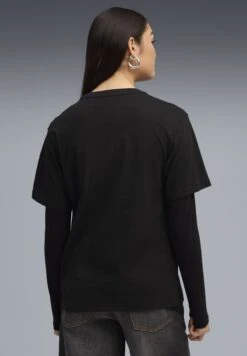 Puma GRAPHIC LEAF - Print T-shirt - Black -Friboo Verkauf Geschaft 155184e2416445c3bbc6bf5428742627