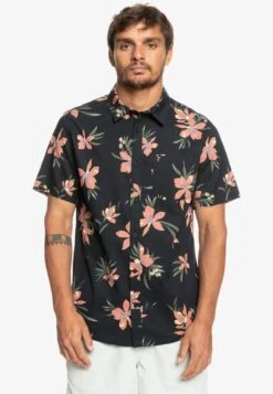 Quiksilver HOLIDAZED - KURZÄRMLIGES - Hemd - Black Holidazed