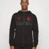 Hummel DENMARK FAN ZIP HOODIE - Nationalmannschaft - Black