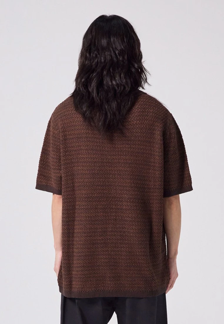 OPEN COLLAR UNISEX - Polo Shirt - Copper 2 OPEN COLLAR UNISEX - Polo Shirt - Copper – Bild 2