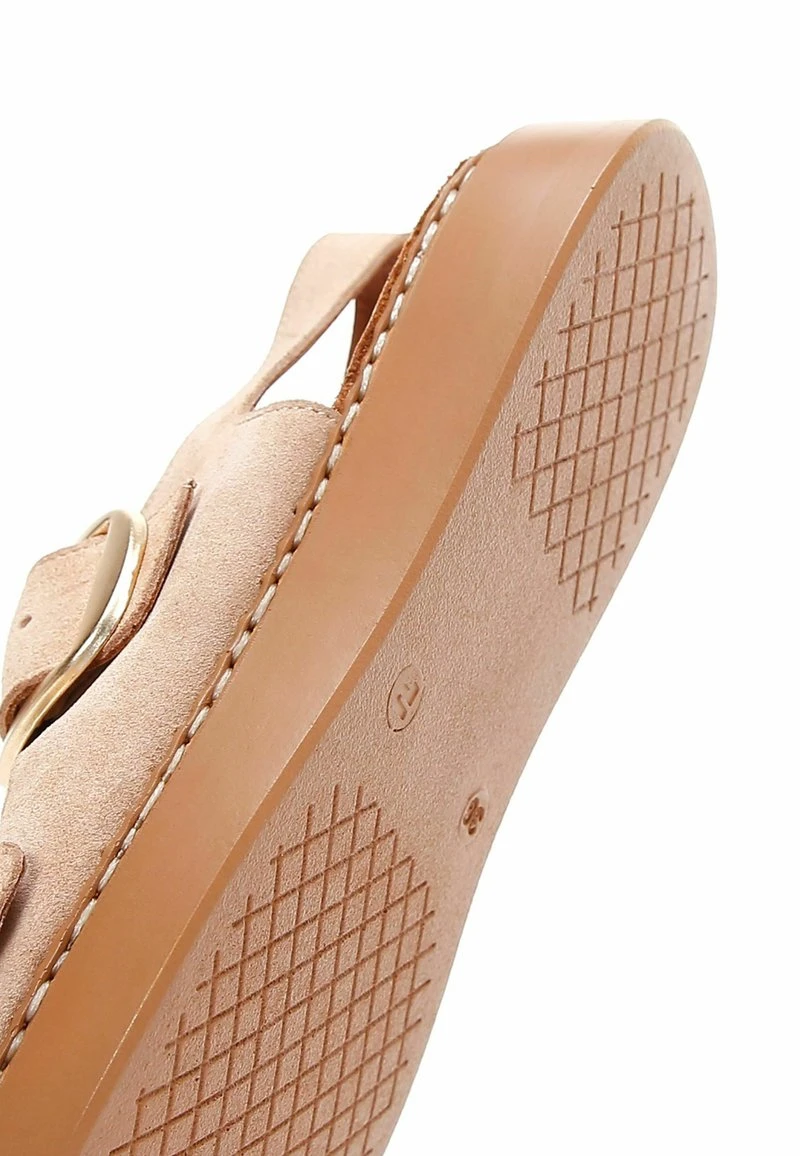 Riemensandalette - Beige 6 Riemensandalette - Beige – Bild 6