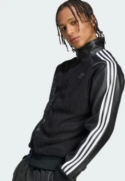 Adidas Originals JEREMY SCOTT TRACK TOP - Zip-up Sweatshirt - Black -Friboo Verkauf Geschaft 16886870a09e4dcc8a9a4d82a8dcbbd4