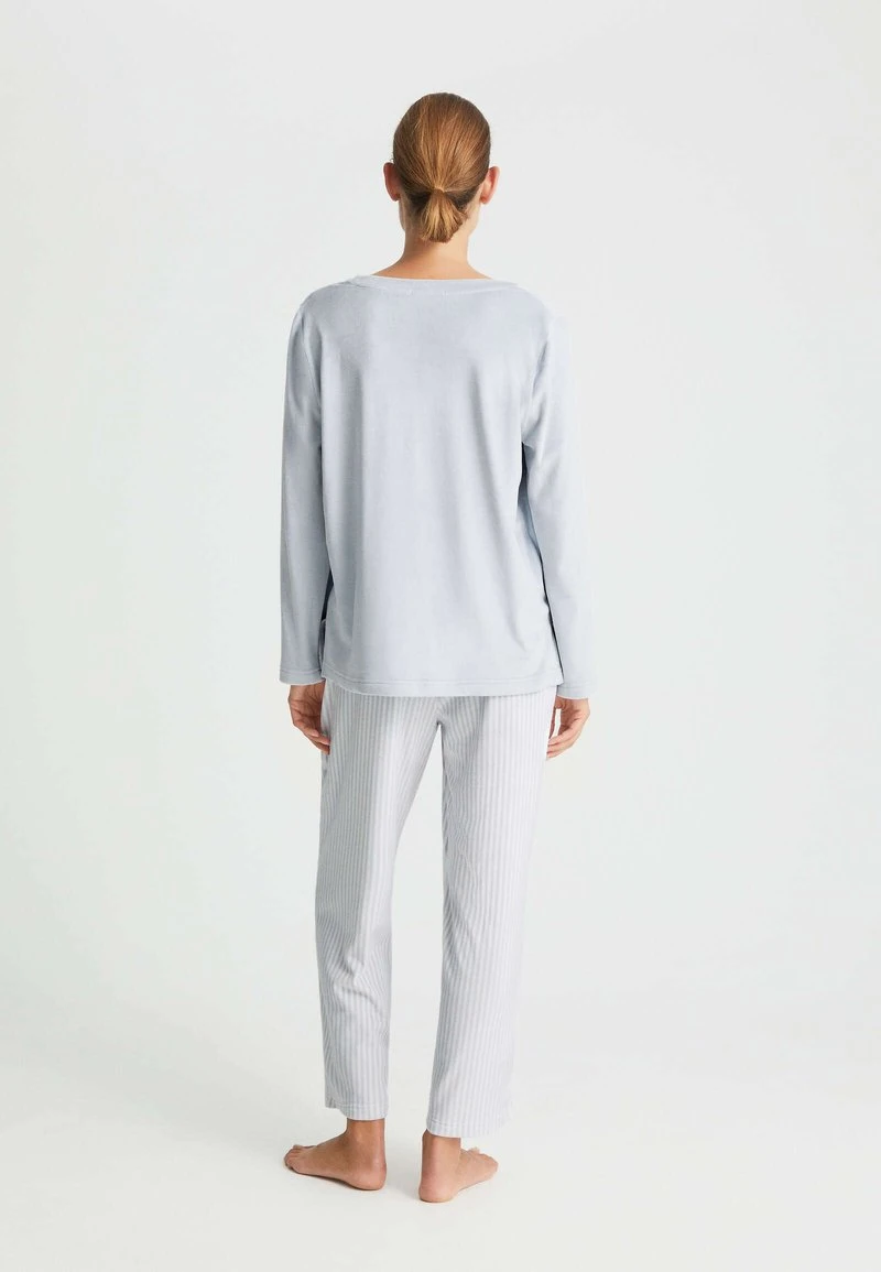 Oysho LONG SLEEVED - Nachtwäsche Shirt - Light Blue 3 Oysho LONG SLEEVED - Nachtwäsche Shirt - Light Blue – Bild 3
