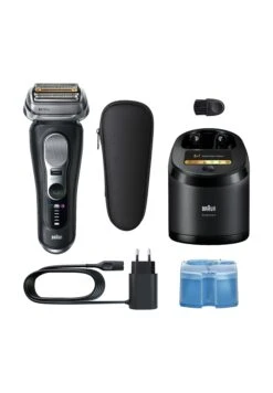 BRAUN ELEKTRISCHER RASIERER - SERIES 9 PRO+ 9660CC WET&DRY - BLACK - Rasierapparat - Black