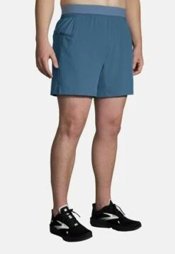 BROOKS Run Visible 5" 2-in-1 Short - Kurze Sporthose - Asphalt Nightlife -Friboo Verkauf Geschaft 17b2f1cc28d646b1a67c77afe738e043