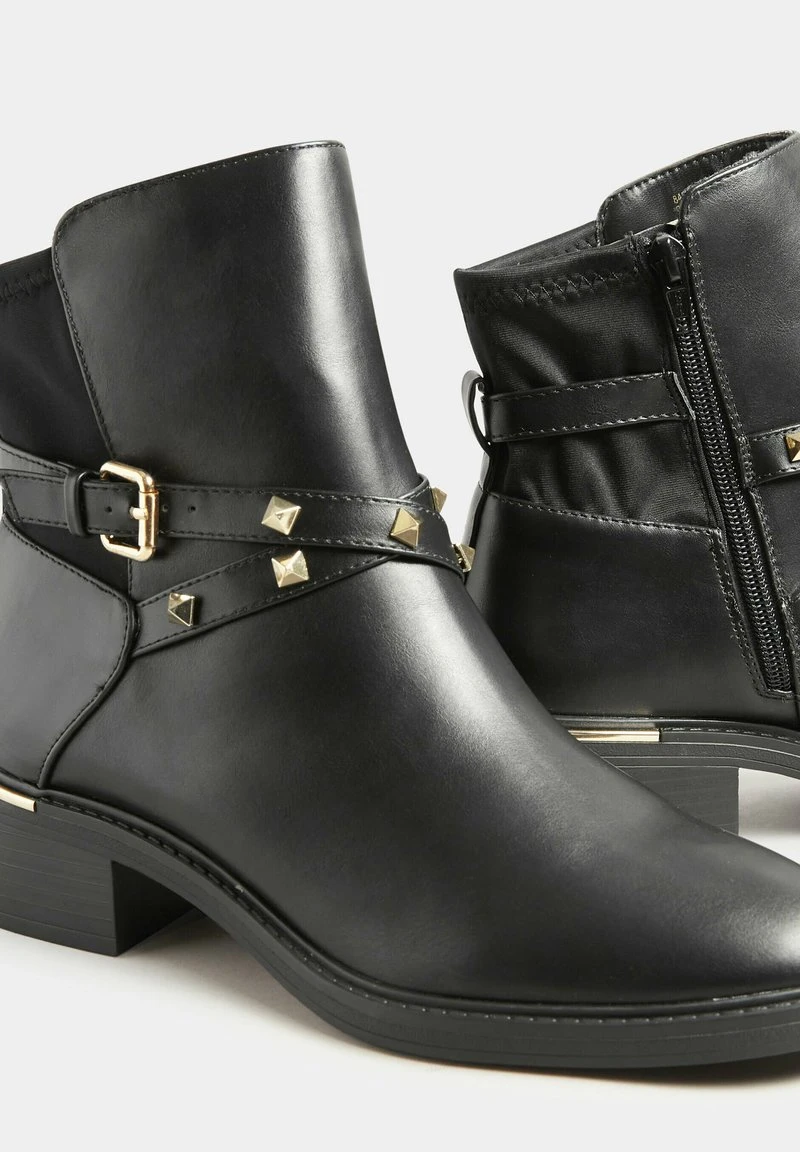 Cowboy-/Bikerstiefelette - Black 5 Cowboy-/Bikerstiefelette - Black – Bild 5