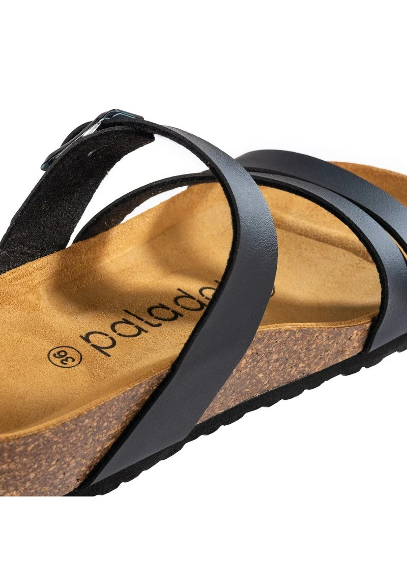 KOS - Pantolette Flach - Schwarz 5 KOS - Pantolette Flach - Schwarz – Bild 5