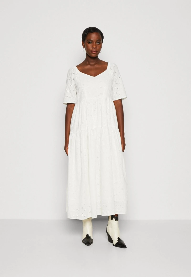 YASVILLI LONG DRESS - Freizeitkleid - White 1 YASVILLI LONG DRESS - Freizeitkleid - White