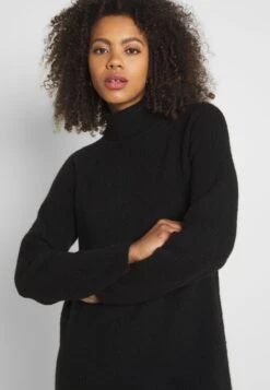 Pieces PCELLEN HIGH NECK DRESS - Strickkleid - Black 9 Pieces PCELLEN HIGH NECK DRESS - Strickkleid - Black -Friboo Verkauf Geschaft 195e36c1767d4ce6a3954f4aee2d3359