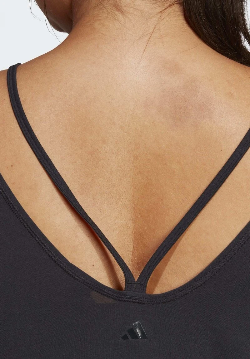 ADIDAS PERFORMANCE YOGA STUDIO - T-Shirt Basic - Black 3 ADIDAS PERFORMANCE YOGA STUDIO - T-Shirt Basic - Black – Bild 3