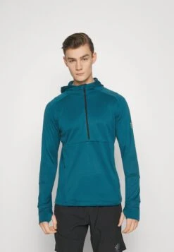 UMBRO PRO TRAINING ELITE HALF ZIP HOODIE - Kapuzenpullover - Blue Coral