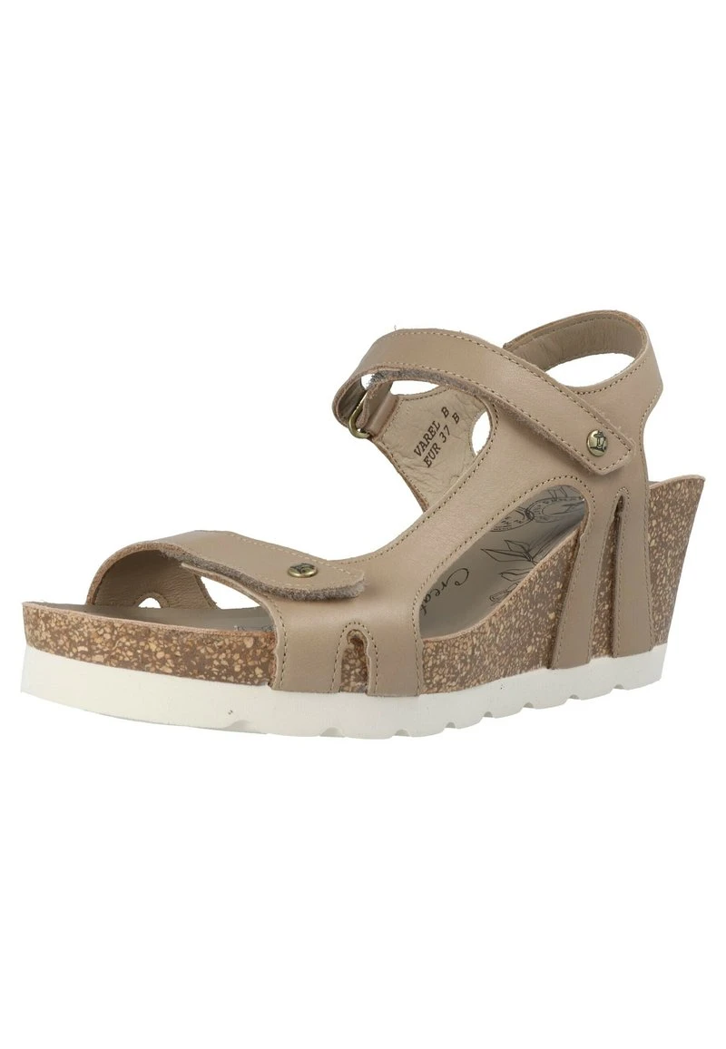 Panama Jack VAREL - Keilsandalette - Taupe 2 Panama Jack VAREL - Keilsandalette - Taupe – Bild 2