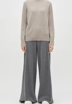 Strickpullover - Taupe Melange