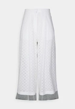 Viktor&Rolf NICE BREEZY - Stoffhose - White -Friboo Verkauf Geschaft 1c5a7761c8d4488da96ab655488002ad